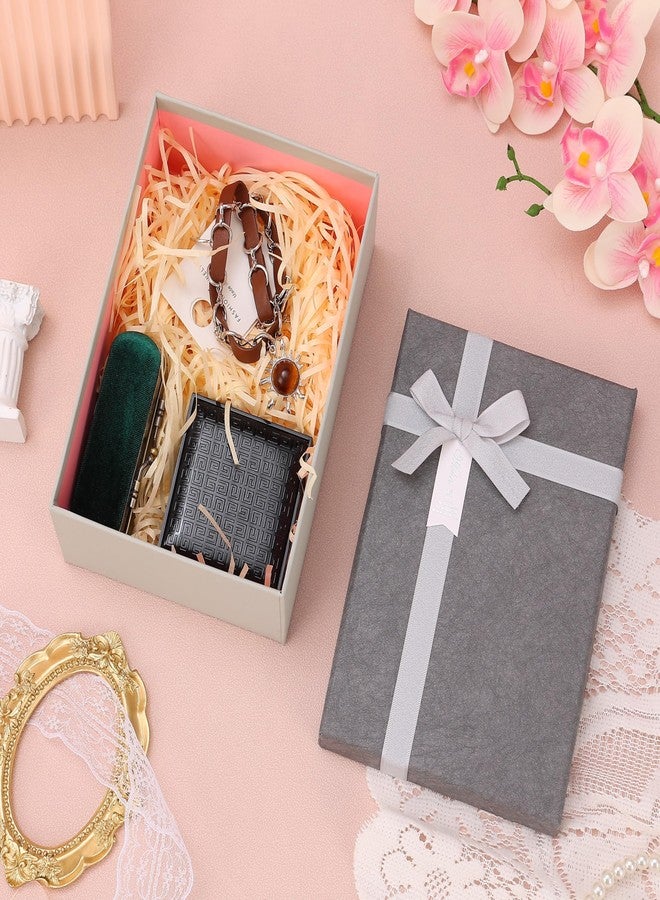 HOME ELEMENTS 3 Pcs Set of Luxury Gift Box Set with Ribbon for Packaging Multipurpose Gift Hampers Foldable Decorative Gift Packing Boxes for Presents Diwali Wedding Christmas Birthdays Special Occasions (Pink) - Image 3